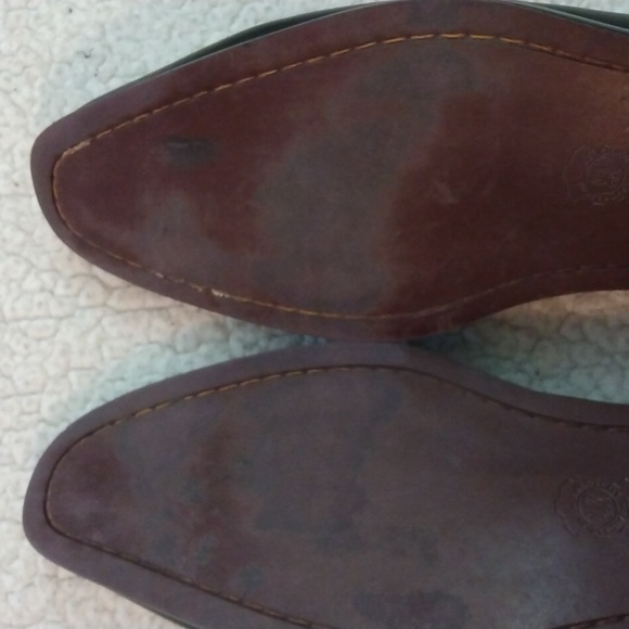 Like New Dolcara Black Wholecut Leather Shoes 10.5 US = 44 EU - Picture 13 of 15